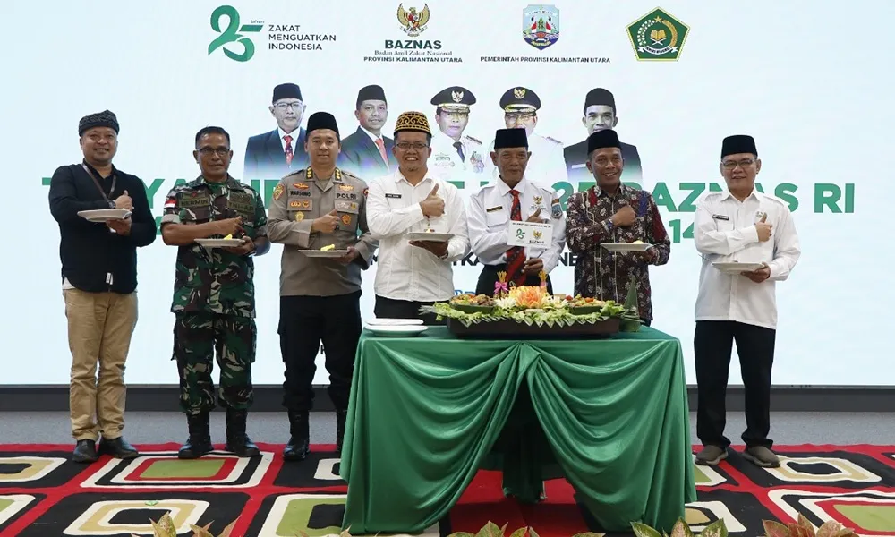 25 Tahun Baznas, Sinergi Pemprov Kaltara Diperkuat untuk Percepat Pengentasan Kemiskinan