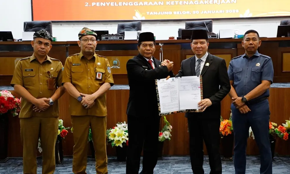 DPRD Kaltara Sepakati Dua Ranperda Penting, Perkuat Tata Kelola Perbatasan dan Ketenagakerjaan