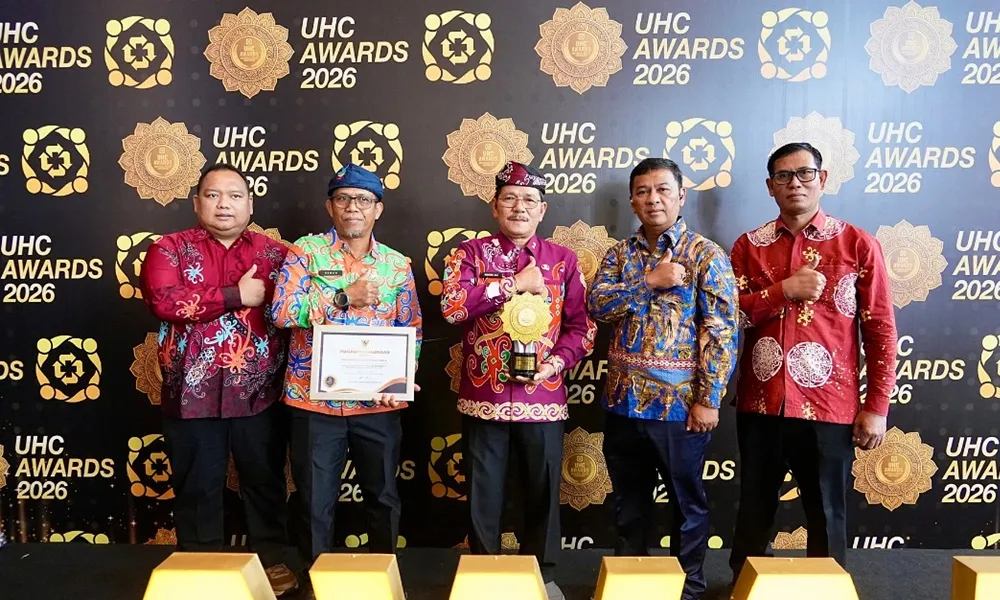 Kaltara Tegaskan Komitmen Kesehatan Nasional lewat Raihan UHC Award 2026