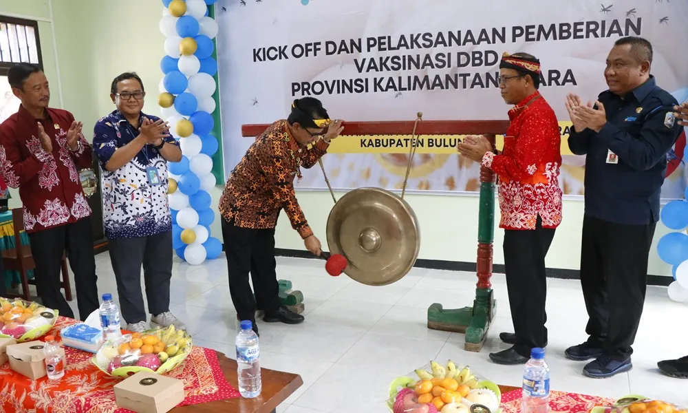 Lindungi Generasi Muda dari DBD, Kaltara Vaksinasi Perdana Dimulai di Bulungan