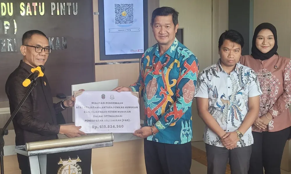 Optimalisasi Pajak Daerah, Kejari Nunukan Pulihkan PAD Ratusan Juta Rupiah