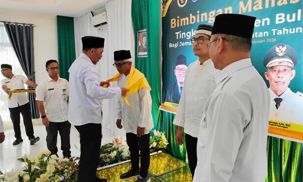 Persiapan Menuju Tanah Suci, Bimbingan Manasik Haji 2026 Digelar di PLHUT Tanjung Selor