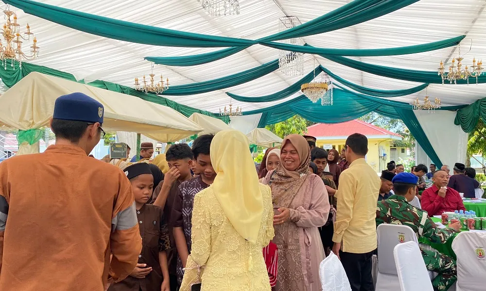 Open House Idul Fitri Bupati Nunukan Jadi Ajang Silaturahmi dan Harmoni Masyarakat