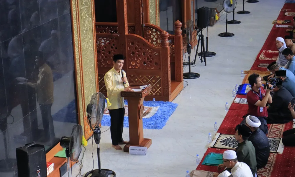 Sholat Idul Fitri di Nunukan Berlangsung Khidmat, Bupati Tekankan Persatuan