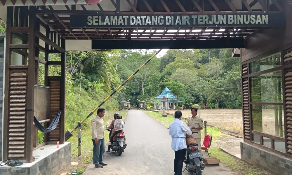 Wisata Nunukan Melonjak Saat Lebaran, Air Terjun Binusan Catat Lonjakan Pengunjung