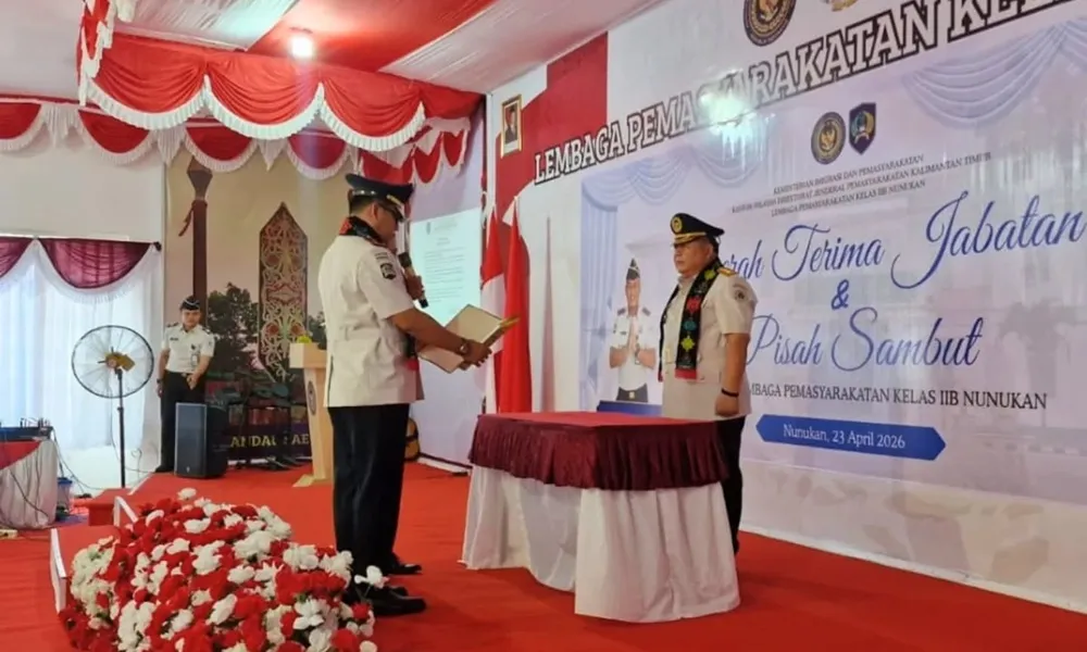 Estafet Kepemimpinan Lapas Nunukan Resmi Berganti ke Donny Setiawan
