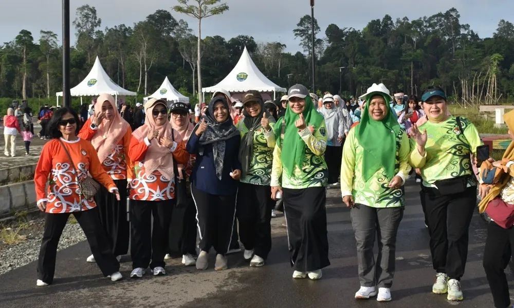 DWP Bulungan Gelar Kegiatan Sehat dan Berbagi di Kebun Raya Bundayati