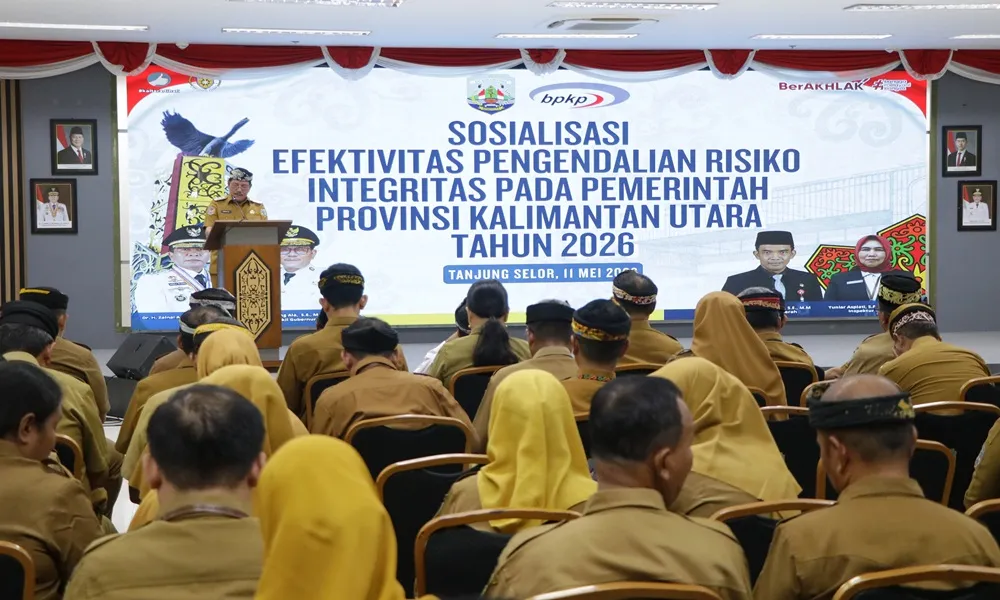 Wagub Tekankan Integritas dan Dorong Perangkat Daerah Kaltara Tingkatkan Pengawasan Risiko