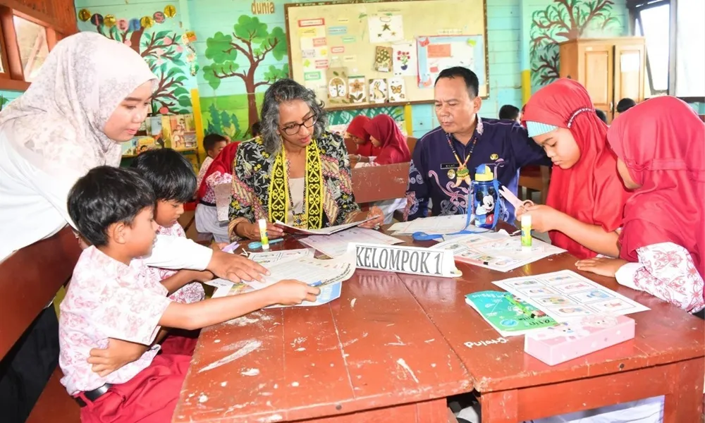 Wakil Dubes Australia Terkesan Sistem Pendidikan Bulungan Kaltara