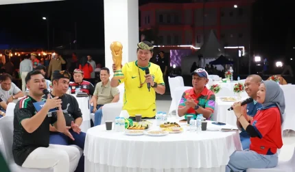 Kaltara Semarakkan Pembukaan Piala Dunia 2026 Lewat Nobar Gratis di Kantor Gubernur