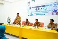 Acara Launching dan Uji Coba Aplikasi NUSAKU dі Aulа Kelurahan Nunukаn Sеlаtаn раdа Sеnіn, (15/06/2026)