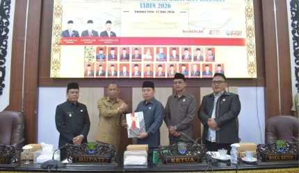 Ranperda Baru Diserahkan, Pemkab Bulungan Fokus Tata Wilayah dan Ketertiban