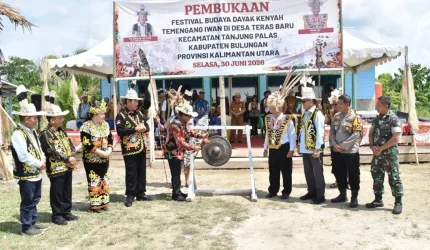 Festival Temengang Iwan 2026 Resmi Dibuka, Komitmen Bulungan Jaga Warisan Adat